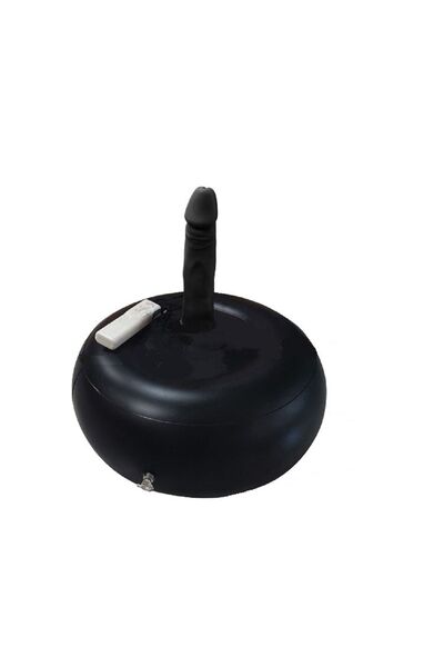 Lilitu Shop 19 Cm Realistik Siyah Inflatable Pilates Toplu Vibratör Penis