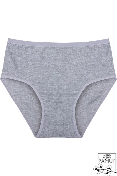 Humaone Pachet de 10 chiloți din țesătură cu șnur cu talie înaltă, 100% bumbac