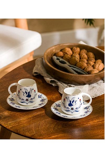 LC Waikiki LCW HOME 2-Person Porcelain Coffee Cup Set 90 M