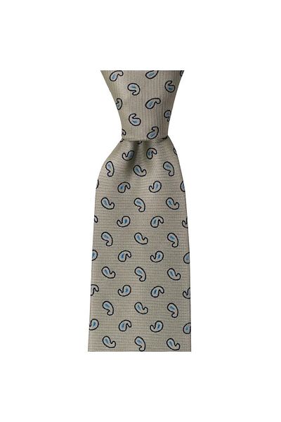 1001 Kravat Men's Green Colored 8 cm Wide Tie with Handkerchief