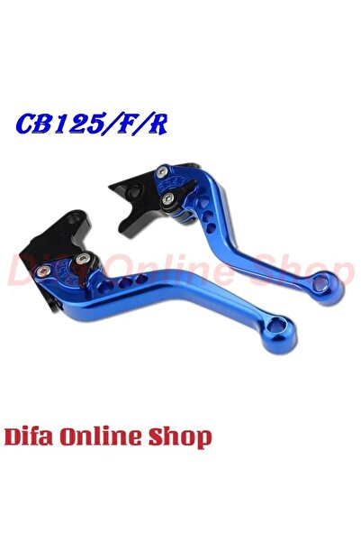 Merpa Motor Cb125/f/r Manet Ayarlı Cnc Spor Model 2019-2020 Mavi