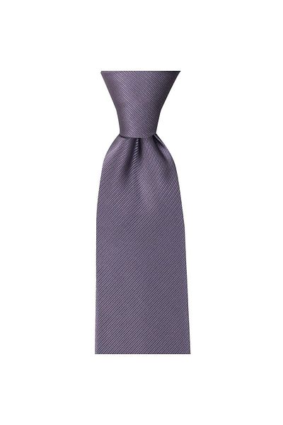 1001 Kravat Men's Gray Striped 8 cm Wide Tie