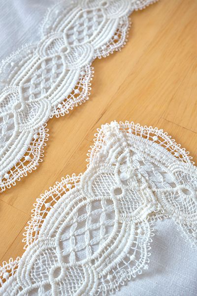 Nazik Home 40x140 cm Asel Lace Ανθεκτικό Runner