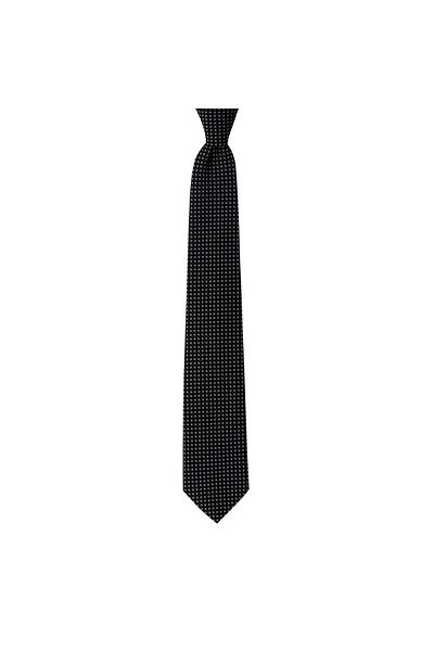 1001 Kravat Black Patterned 8 cm Wide Tie