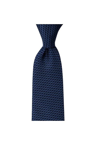 1001 Kravat Dark Blue Patterned 8 cm Wide Tie