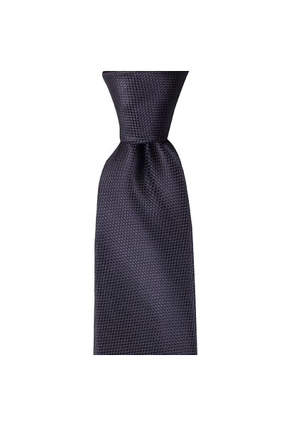 1001 Kravat Men's Dark Gray Colored 8 cm Wide Tie with Handkerchief