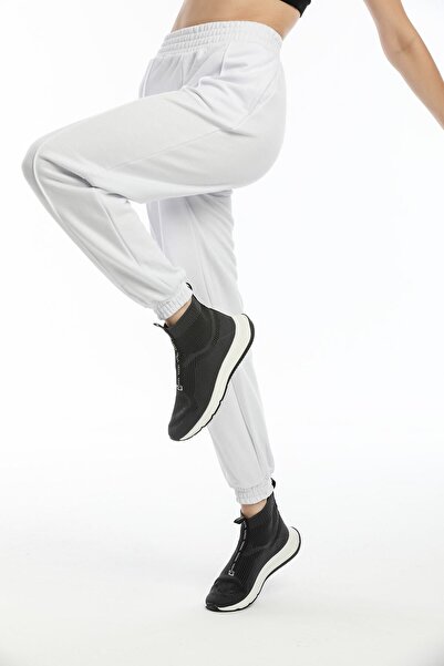 Kallisto Εκρού βαμβακερό παντελόνι Jogger