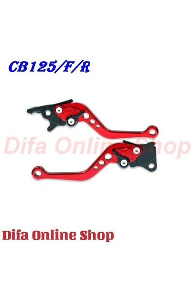 Merpa Motor Cb125/f/r Manet Ayarlı Cnc Spor Model 2019-2020 Kırmızı