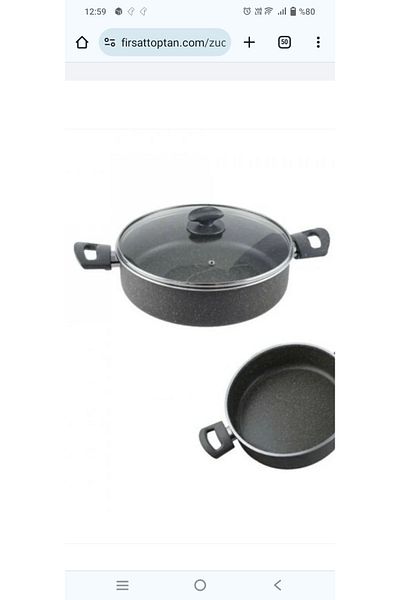Mehtap 30 cm Mehtap Gray Granite Karnıyarık Pot