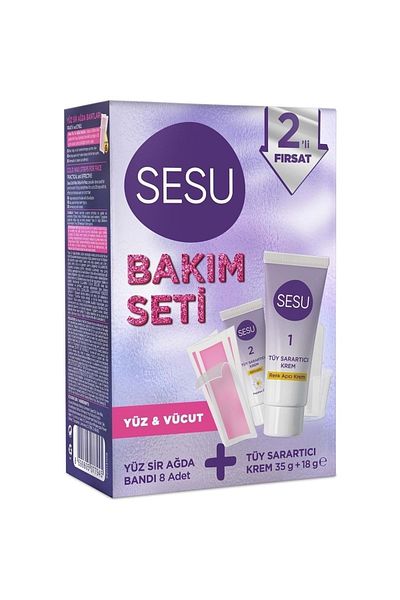 Sesu 18+35 Gr Face and Body Care Set
