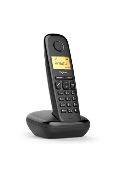 GIGASET Gıgaset A170 Kablosuz Lcd Ekranlı Telefon Siyah