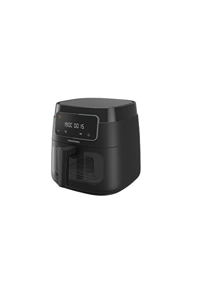 Grundig Fry 7320 Airfit XXL Camlı Airfryer 7,6 Litre Siyah