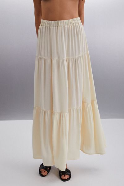 GRIMELANGE YSADORA Women's Ecru Skirt - Stylish and Comfortable