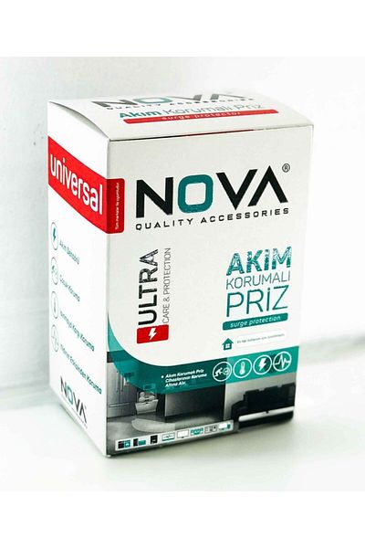 Nova Surge Protected Socket