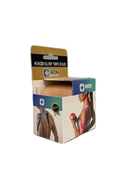 iron medical - KİNESİO TAPE GOLD AĞRI BANDI 5CM X 5MT - TEN RENGİ
