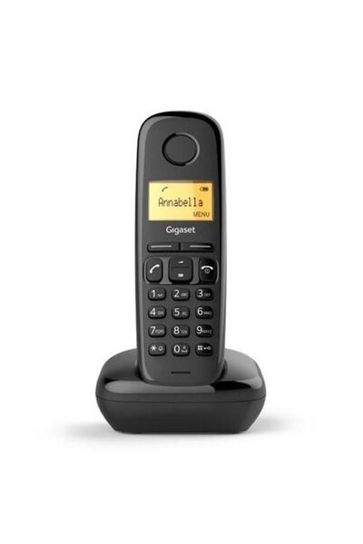 GIGASET Gıgaset A170 Kablosuz Lcd Ekranlı Telefon Siyah