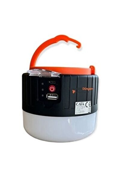 Cata URLA ŞARJLI SOLAR KAMP FENERİ CT-4289