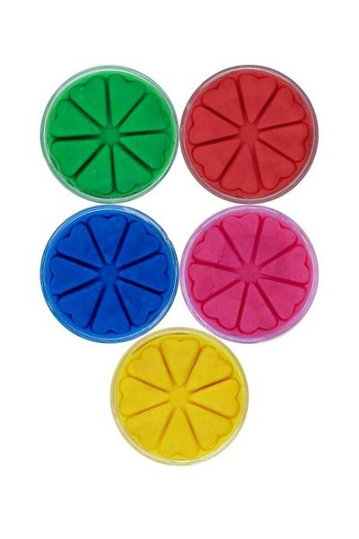 Bonnie Play Dough Natural Play Dough Set of 5 5*150gr
