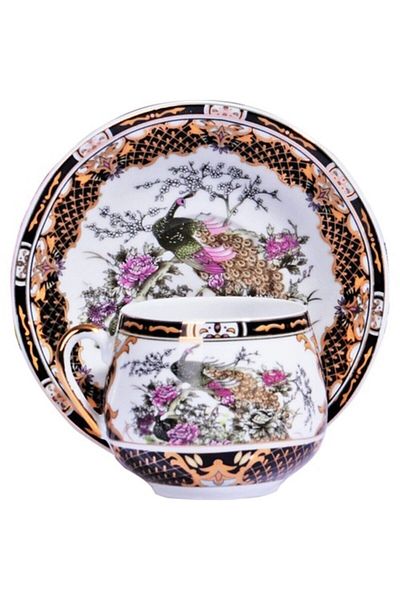 Kosova Gsa-51 6-Piece Porcelain Chubby Cup Set