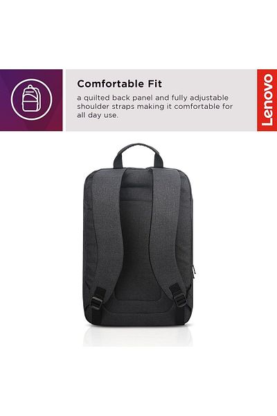 LENOVO B210 Toploader, 15.6" Laptop Backpack, GX40Q17225, Black