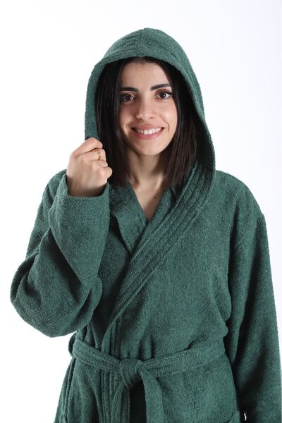 Lavin Adult Oversize Large Hooded Bathrobe