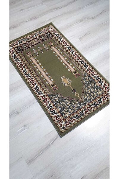 YAMALI home Halı Sarayı Yeşil Namazlık Seccade S0557y00 65x115 cm
