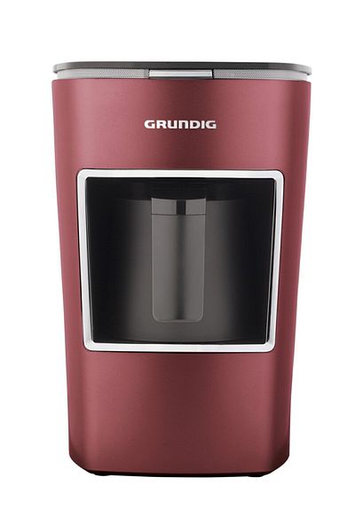 Grundig Tkm Tcm 7610 R Red Brown Coffee Machine