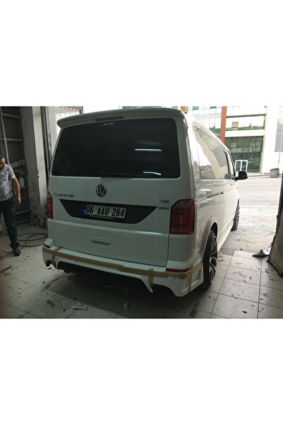 Fifty Tunning VW TRANSPORTER T7 ARKA TAMPON EKİ KARLIK FİBER BOYASIZ