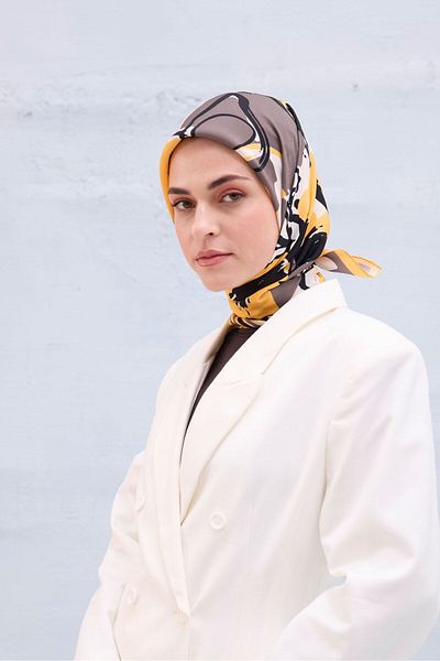 Cardion Latin Twill Gold Scarf