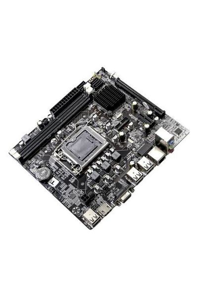 TURBOX H61c Intel H61 1600 Mhz Ddr3 Socket 1155 Matx Motherboard