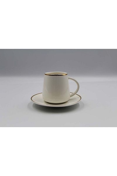 Kosova Byz 009 - Set of 6 New Bon Gilded Coffee Cups