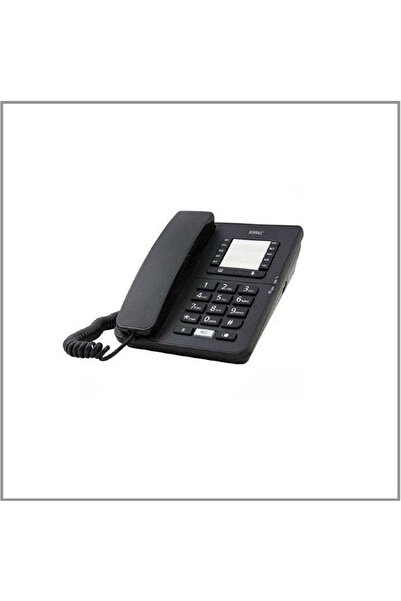 KAREL TM142 Siyah Ekransız Analog Masaüstü Telefon – Dayanıklı Kablolu Ofis T...