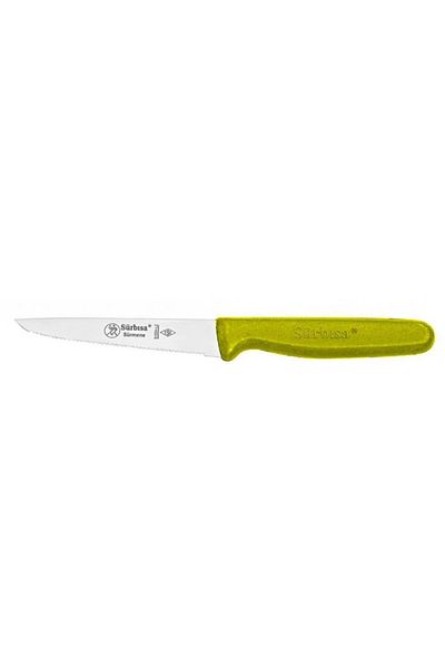 Sürbisa Sürmene 61004 - Laser Vegetable Knife (mouth length: 9cm) - Yellow