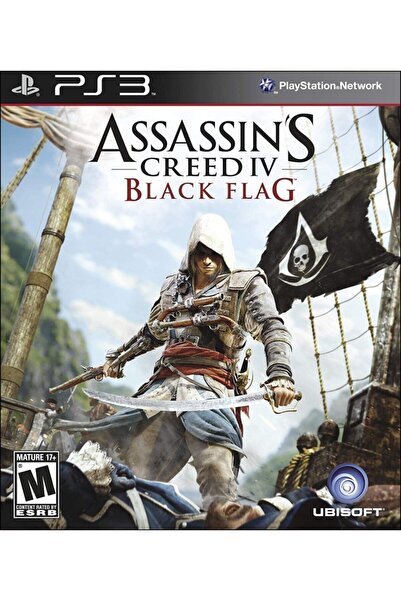 Ubisoft Ps3 Assassins Creed 4 Black Flag - Orjinal Oyun - Sıfır Jelatin