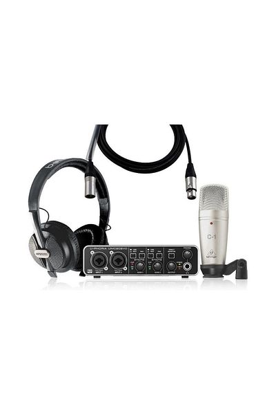 Behringer U-phoria Studio Pro - Voice Record Package