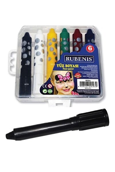 Rubenis Ryb-6 Çevirmeli Yüz Boyası 6 Renk
