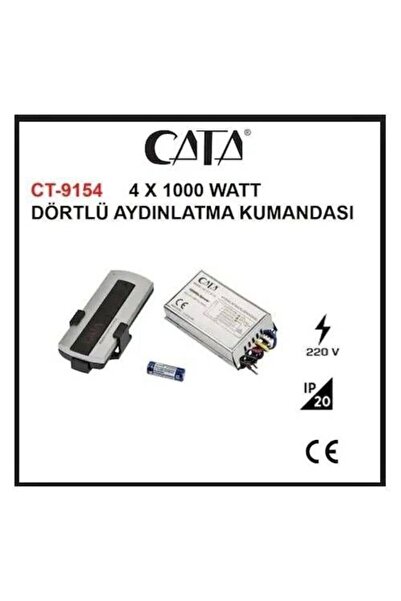 Cata 4 Lü Lamba Avize Aydınlatma Kumandası Ct 9154 4 1 Avize Aydınlatma Kumandası Rf Kumanda