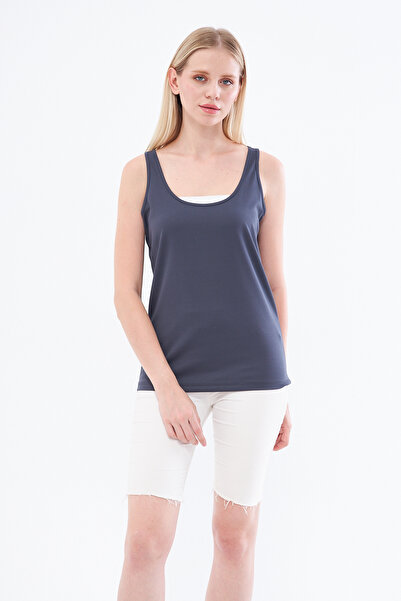 YÜKSEL IŞIK Αθλητής αθλητής με χοντρό λουράκι με στάμπα Kobe ανθρακί