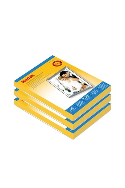 Kodak 270 Grams 10x15 Glossy 3 Pack Photo Paper