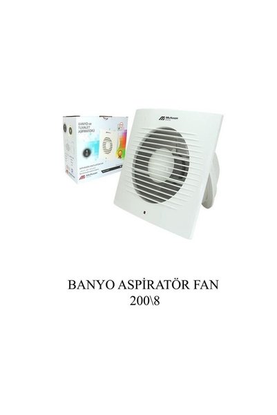 Mutlusan 200 8 Banyo Aspiratör Fan