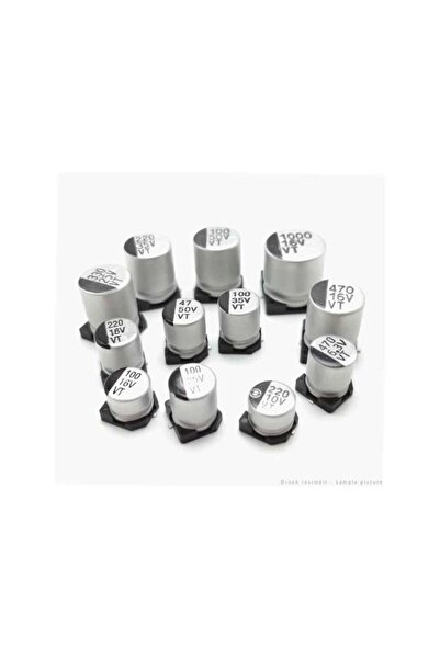 KATAI 100uf 25v Smd Elektrolitik Aliminyum Kondansatör 6.3x7.7 Mm(5 ADET)