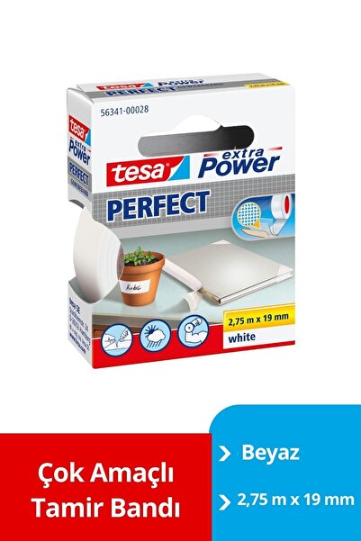 Tesa Ekstra Power Perfect Bez Tamir Bandı, Beyaz