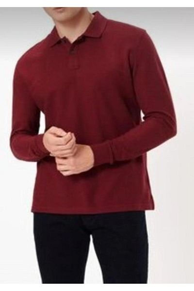 Öz klas Store Tricou unisex cu mânecă lungă cu gât polo