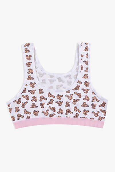 koza iç giyim Κοριτσίστικο 3 τεμάχιο χοντρό λουράκι μισό εσώρουχο