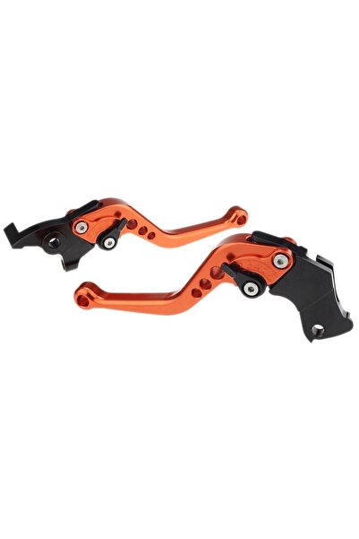 Genel Markalar Ktm Düke 250 Kısa Spor Cnc Manet Seti Sağ-sol Turuncu
