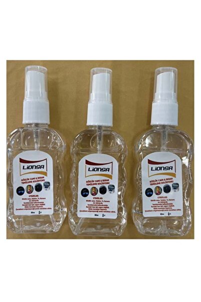 LİONSA Telefon,tablet,televizyon,bilgisayar Ekran Temizleme Solüsyonu 3 Lü(LİONSA 50ML 3 ADET)
