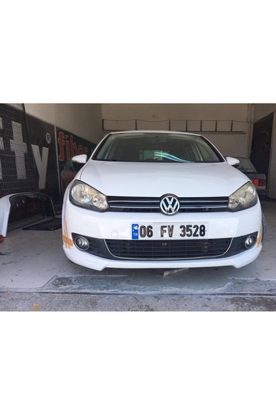 Fifty Tunning VW GOLF 6 ÖN TAMPON EKİ KARLIK FİBER BOYASIZ