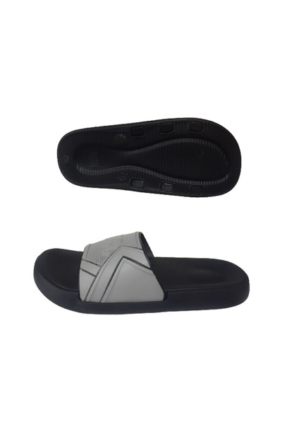 ALAABO Чорно-сірі чоловічі капці - надзвичайно легкі, для пляжу та саду, Alaboo320-799