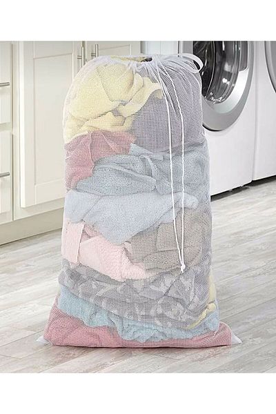 YDGR 1 Luxury Curtain and Laundry Net with String 35x45 Cm