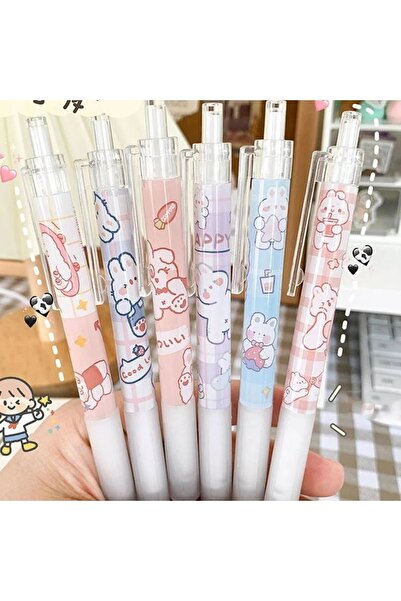 Kawaii قطعة واحدة من قلم جل الأرنب المقاوم للصدمات